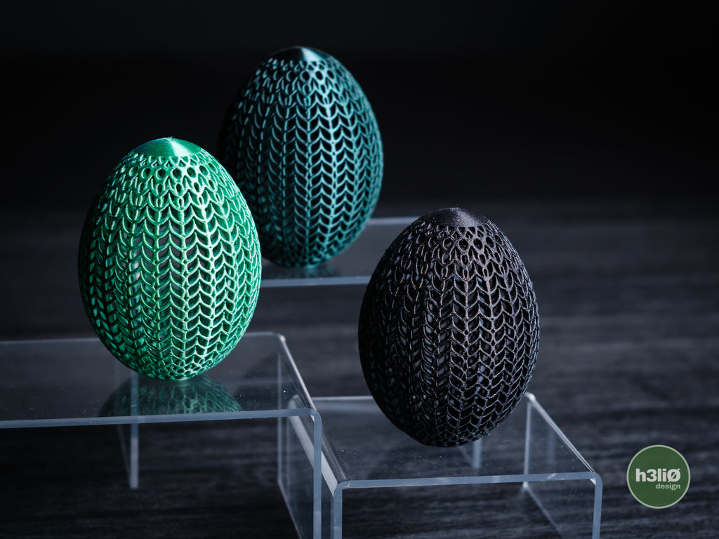 Sculptural Easter Egg — designer product photograph