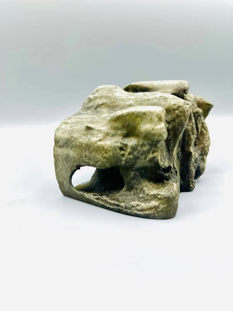 Silentview Stone — licensed designer photo; one unpainted PETG shelter supplied in your chosen colour