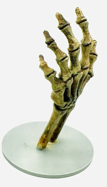 Skeleton Hands — Piece 2 — shorter hand
