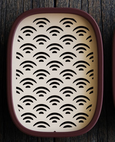 Collection 6 pattern 2 — Carved Waves