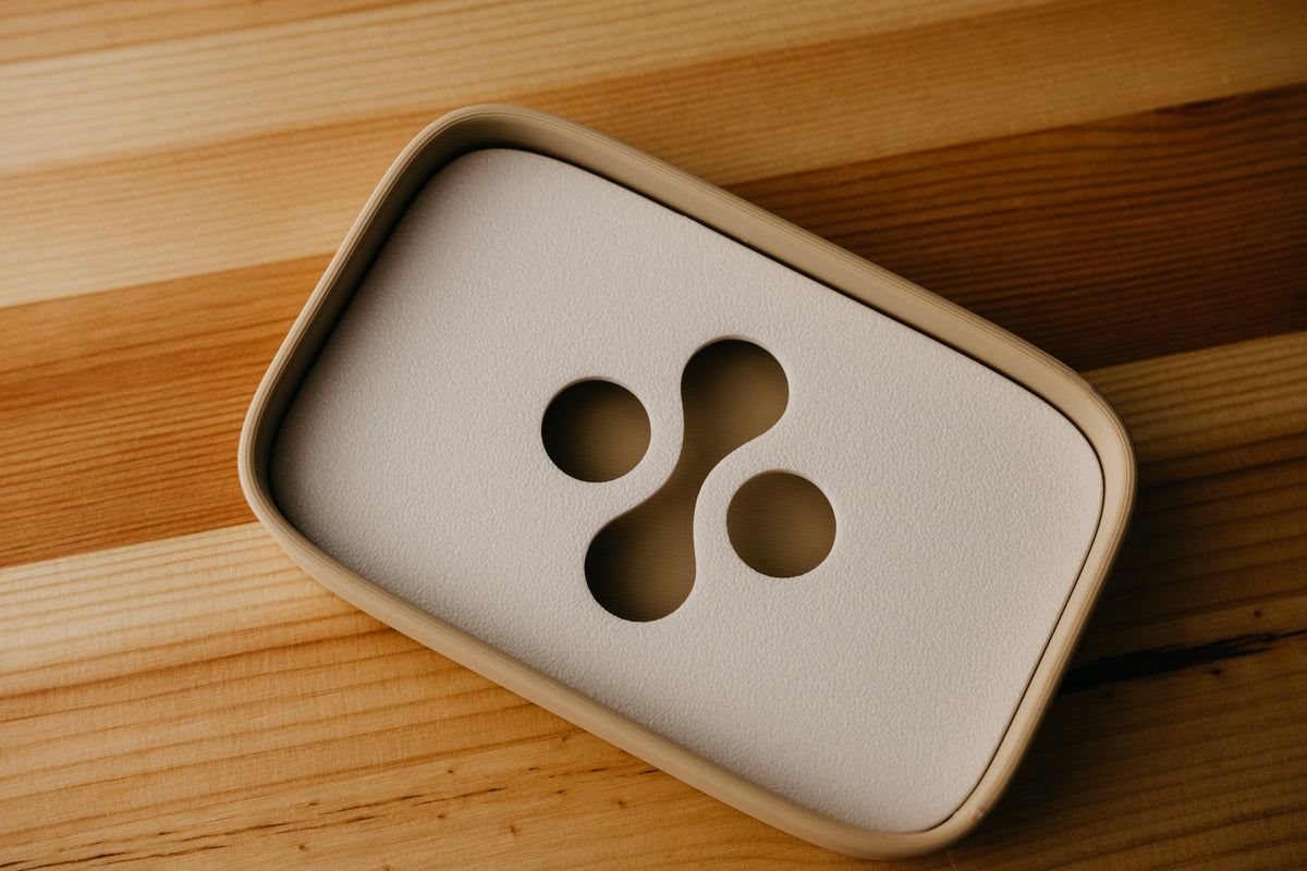Soap Dish Collection 3 — PLA outer dish and removable patterned insert; separate colour choices