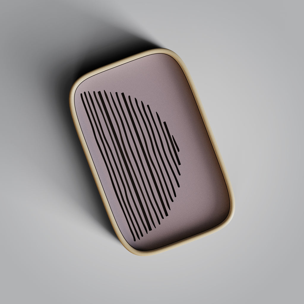 Soap Dish Collection 3 — PLA outer dish and removable patterned insert; separate colour choices