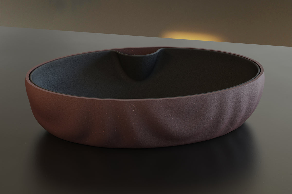 Stillwater bonsai planter collection — choose one pattern, PLA pot with PETG self-watering insert