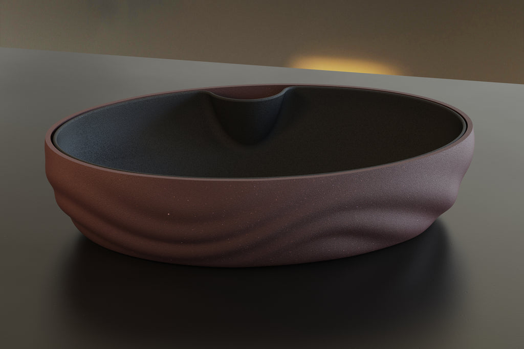 Stillwater bonsai planter collection — choose one pattern, PLA pot with PETG self-watering insert