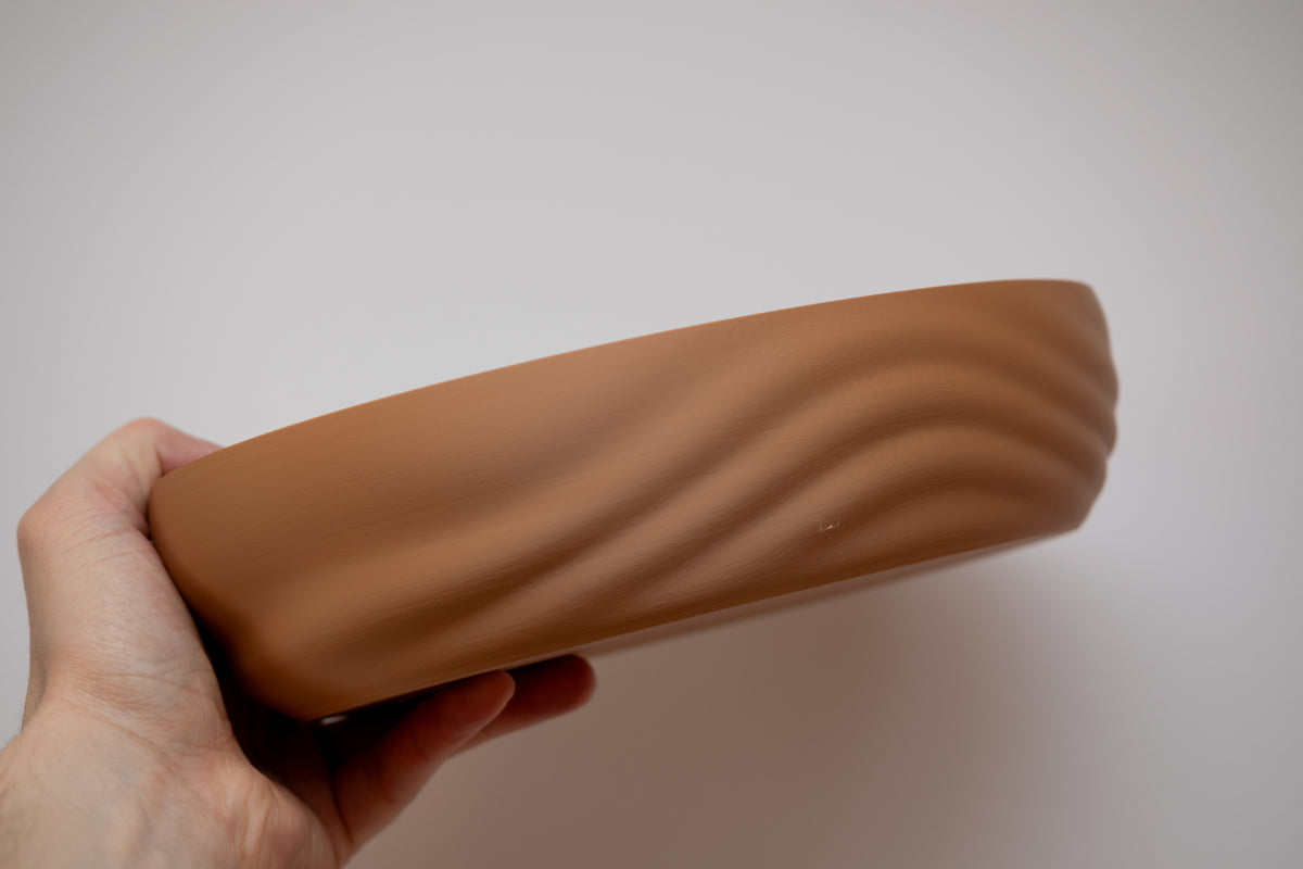Stillwater bonsai planter collection — choose one pattern, PLA pot with PETG self-watering insert