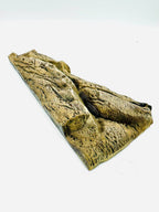 Stone Back Panel 1 layered rock strip — original licensed product view 4; painted example, supplied unpainted