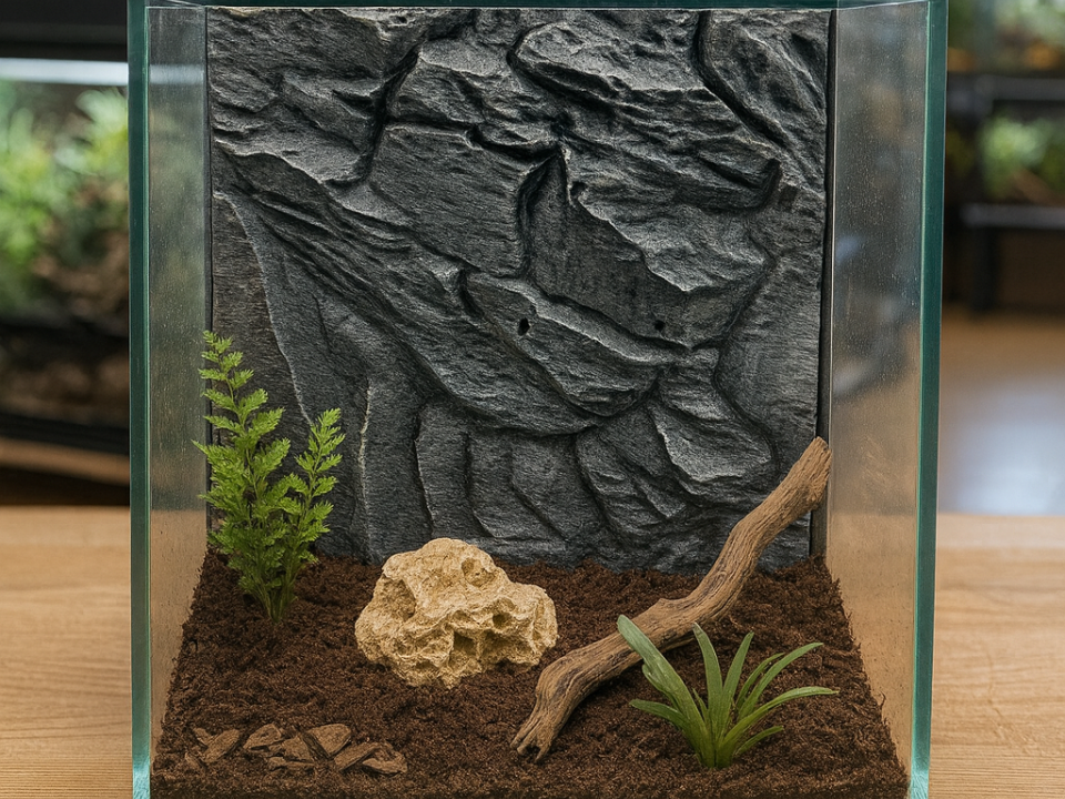 Stone Backdrop 1 — licensed view 01; painted example, supplied unpainted
