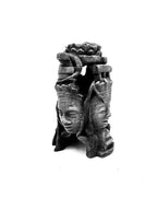 Stone Faces — original designer photograph; supplied unpainted in your selected PETG colour