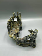 Round Tower Stone Ruins — design reference; supplied unpainted