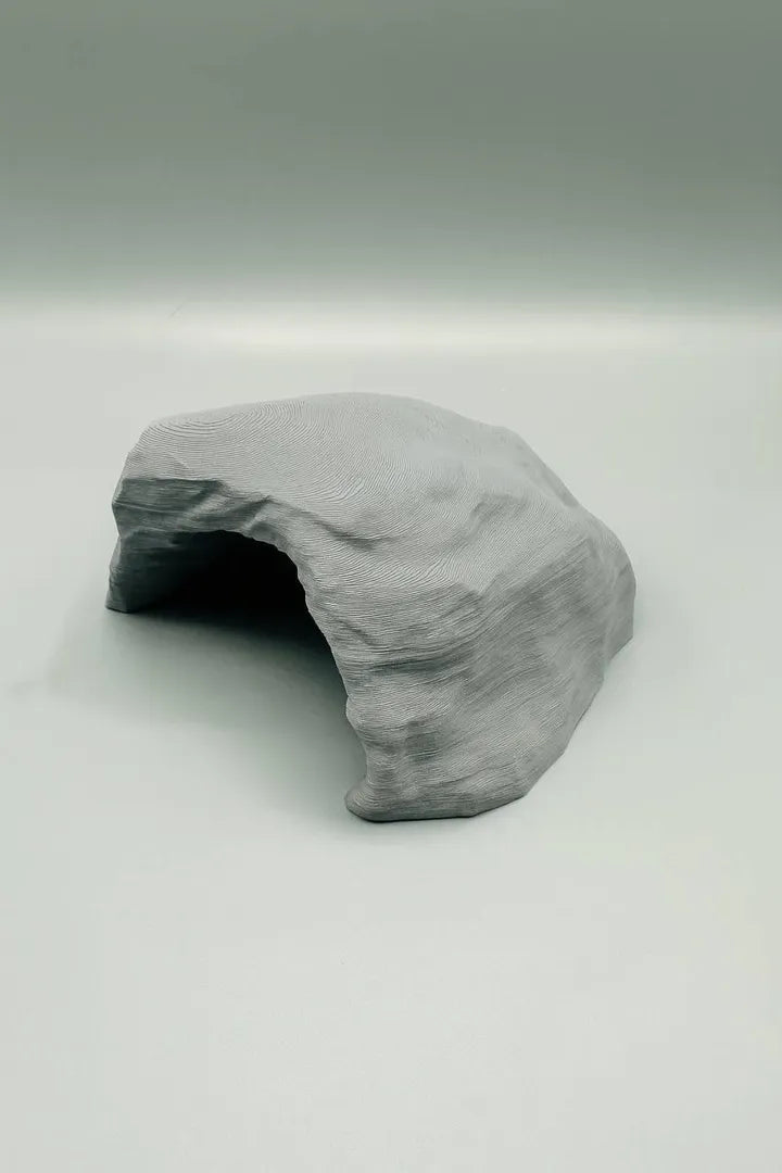 Stone Shelter — licensed designer photo; supplied unpainted in your chosen PETG colour