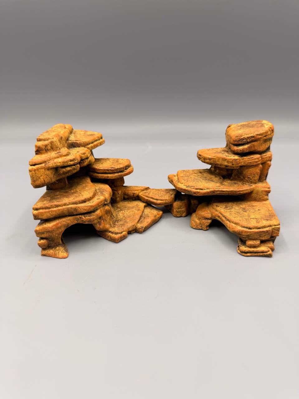 Stone Valley | Layered Rock Terrarium Background & Caves Secondary image