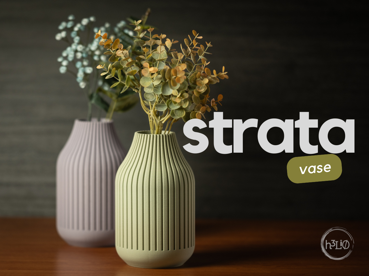 Strata Sculptural Vase Secondary image