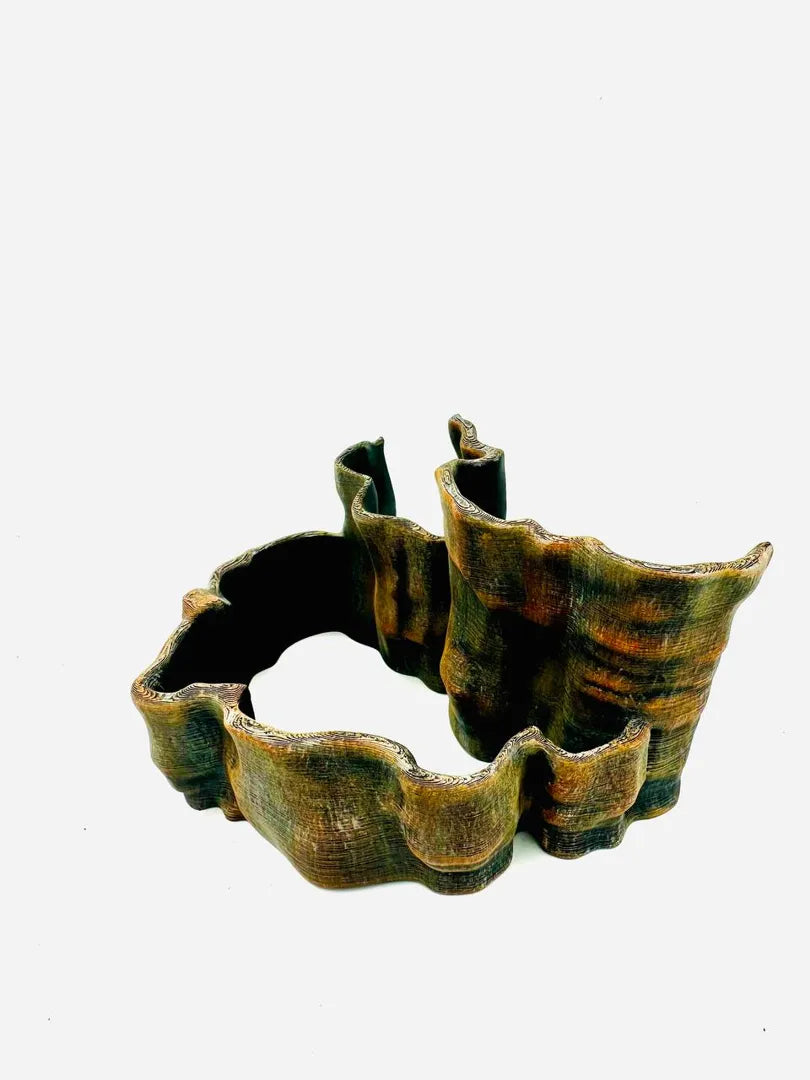 Terrarium Planter — original designer photograph; plants and substrate not included; supplied unpainted