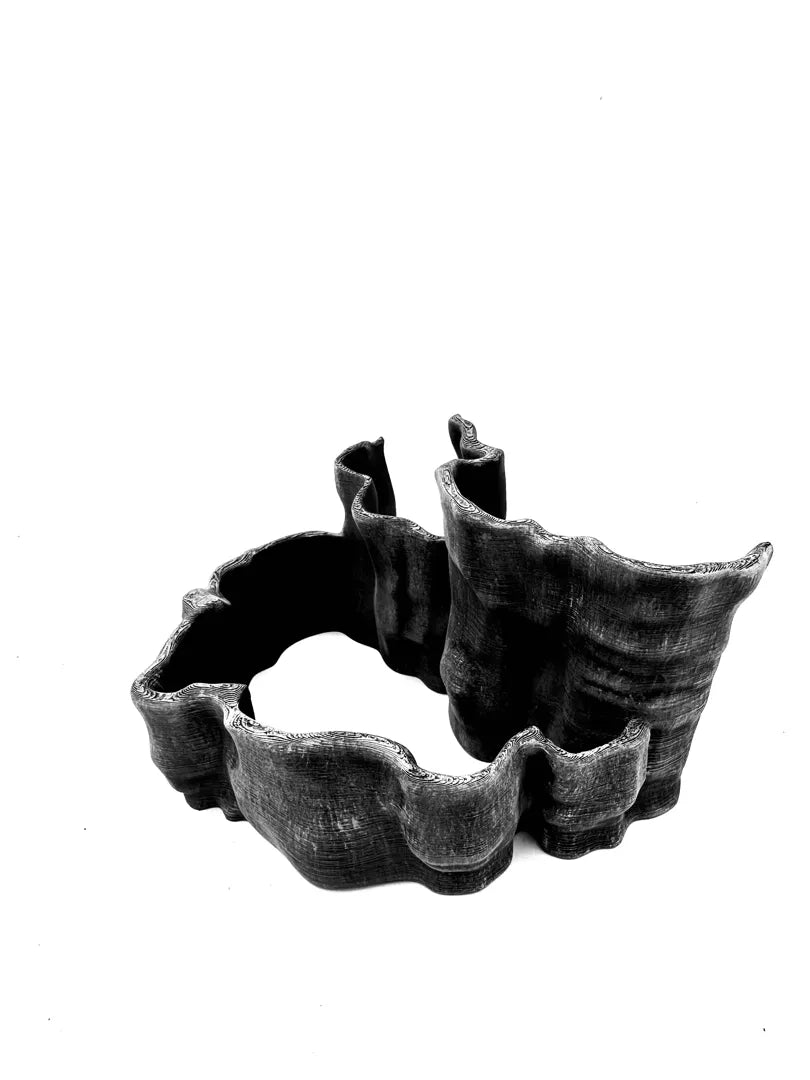 Terrarium Planter — original designer photograph; plants and substrate not included; supplied unpainted