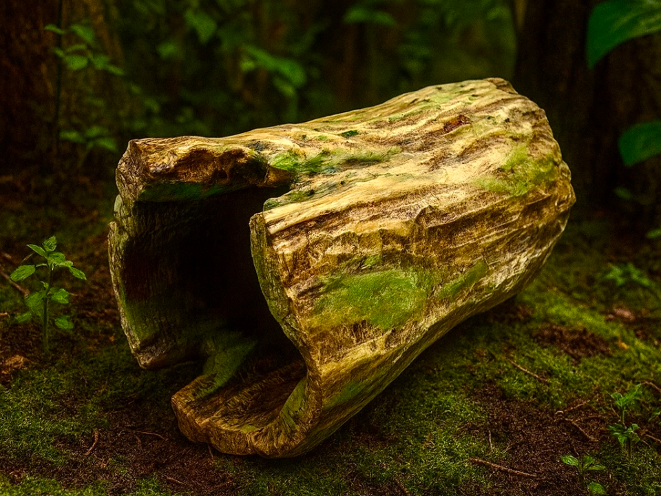 Thick Tree Trunk — licensed designer view 1; supplied unpainted in your chosen colour