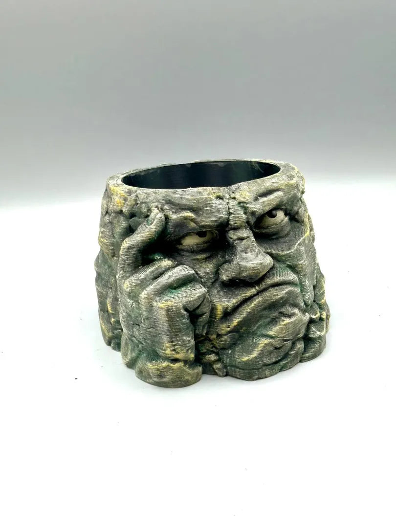 Thinking Stone Planter — licensed product photo; supplied unpainted in your chosen PETG colour
