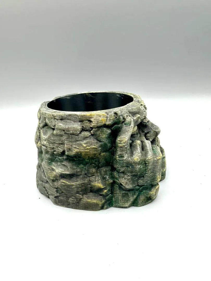 Thinking Stone Planter — licensed product photo; supplied unpainted in your chosen PETG colour
