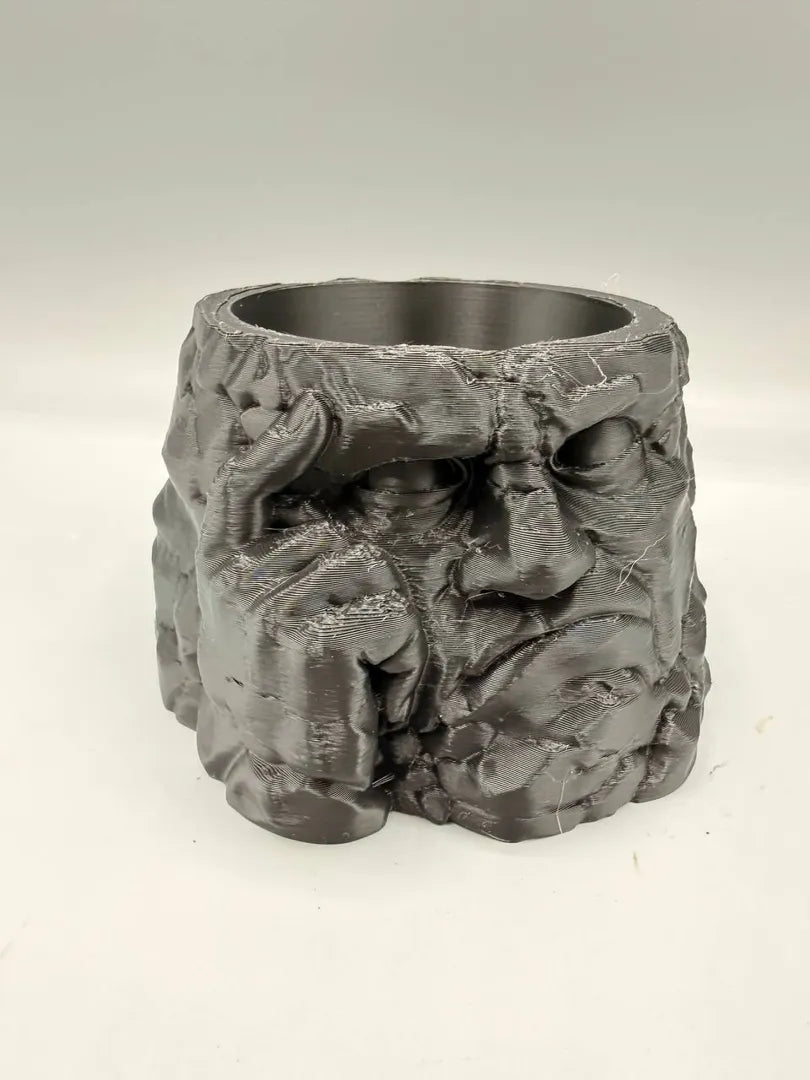 Thinking Stone Planter | A Thoughtful Face for Your Greenery Secondary image