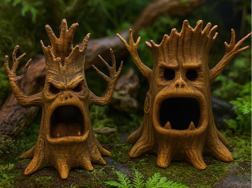 Tree Twins — licensed designer view 1; models sold individually, supplied unpainted Main image