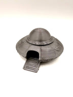 UFO Hideout — designer reference; supplied unpainted in chosen PETG colour