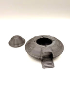 UFO Hideout — designer reference; supplied unpainted in chosen PETG colour