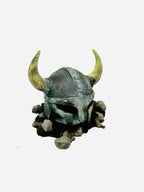 Viking Helmet Hideout — original designer photo; supplied unpainted in your chosen PETG colour