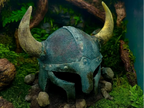 Viking Helmet Hideout — original designer photo; supplied unpainted in your chosen PETG colour