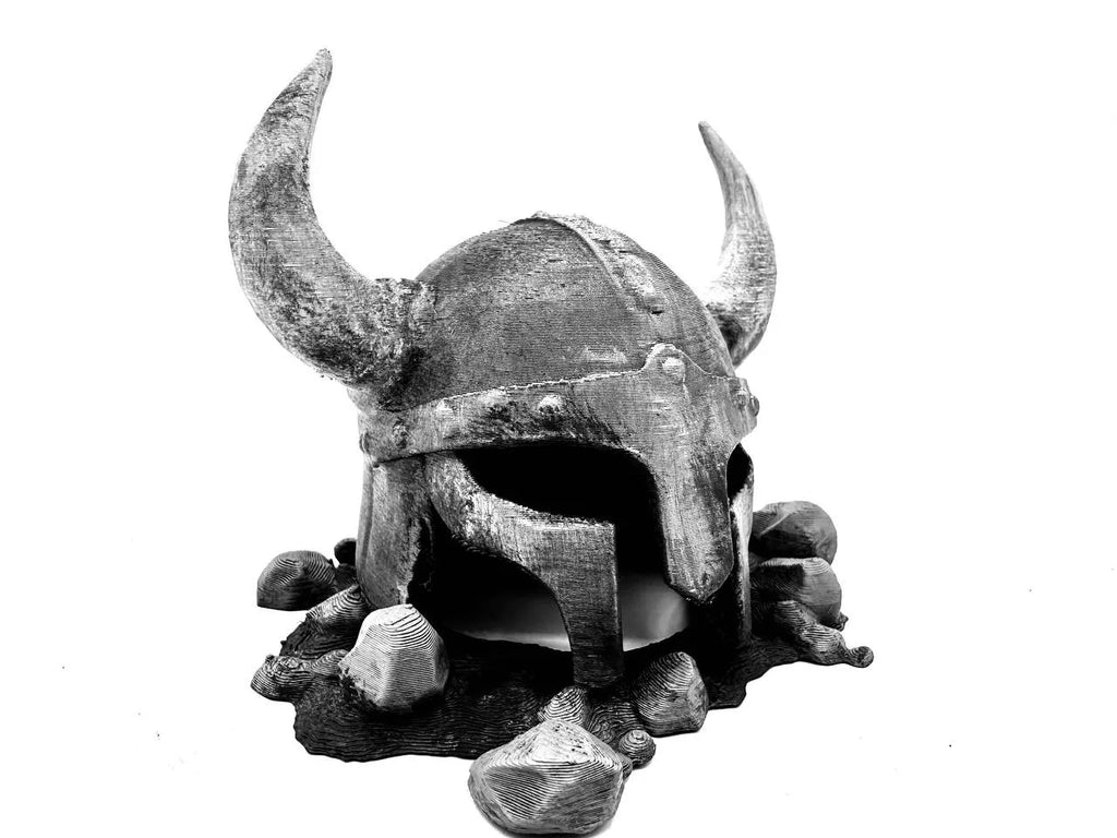 Viking Helmet Hideout — additional original designer photograph