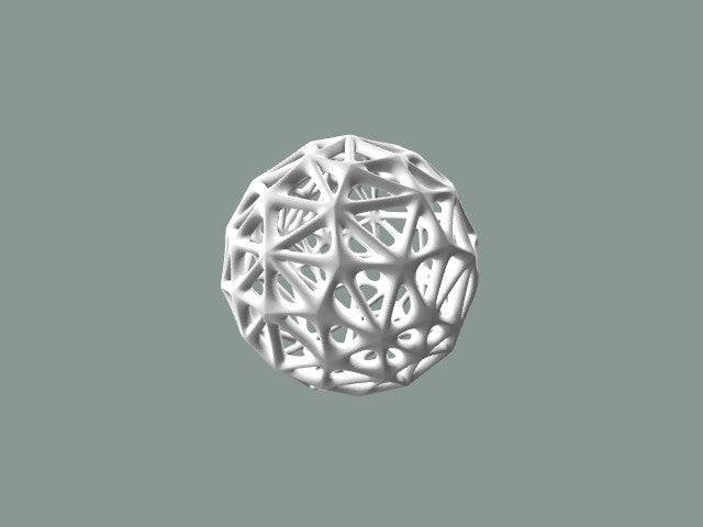 Voronoi sphere – gallery