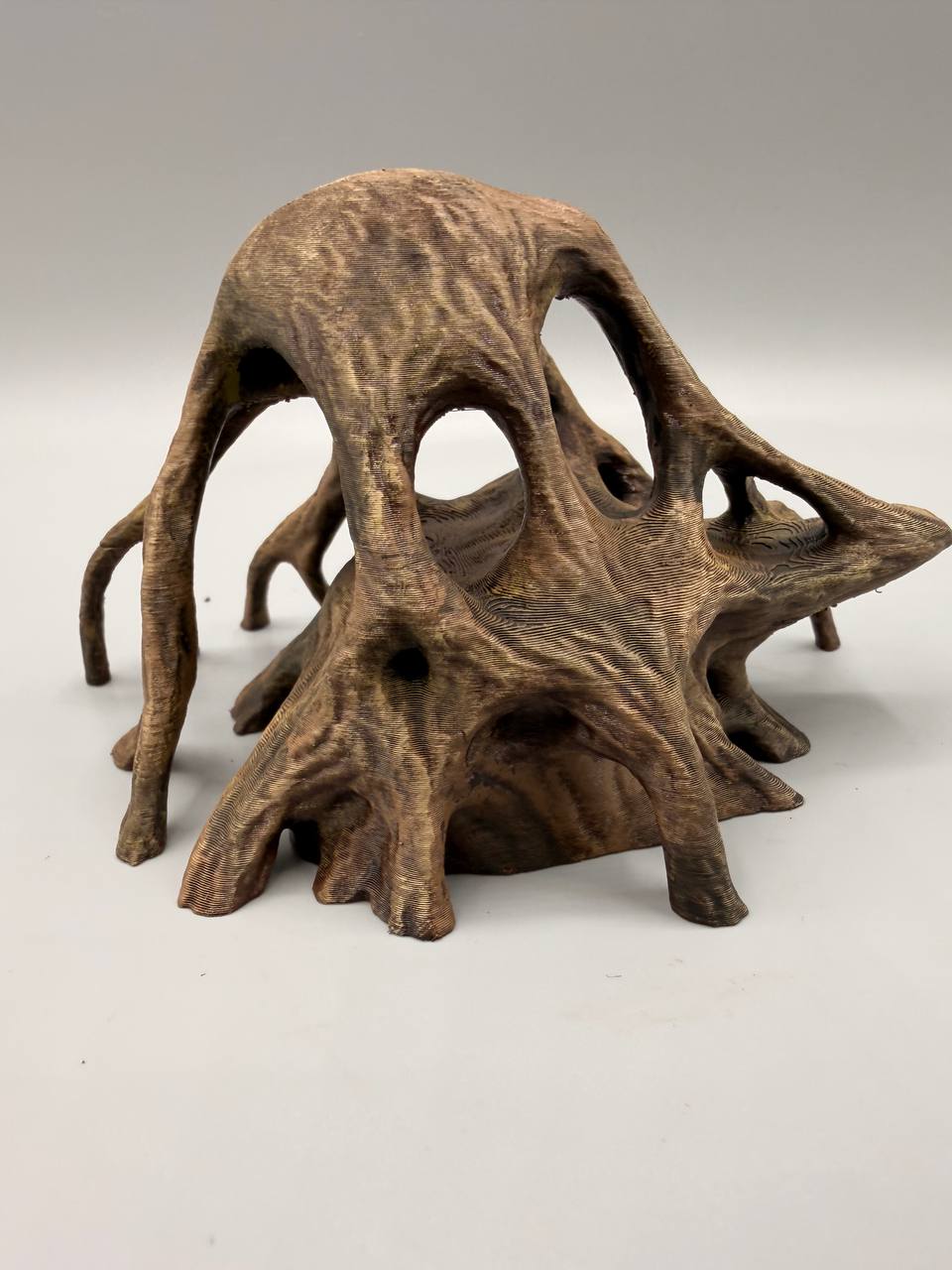 Wide Mangrove Root — licensed source view 4; supplied unpainted in chosen filament colour