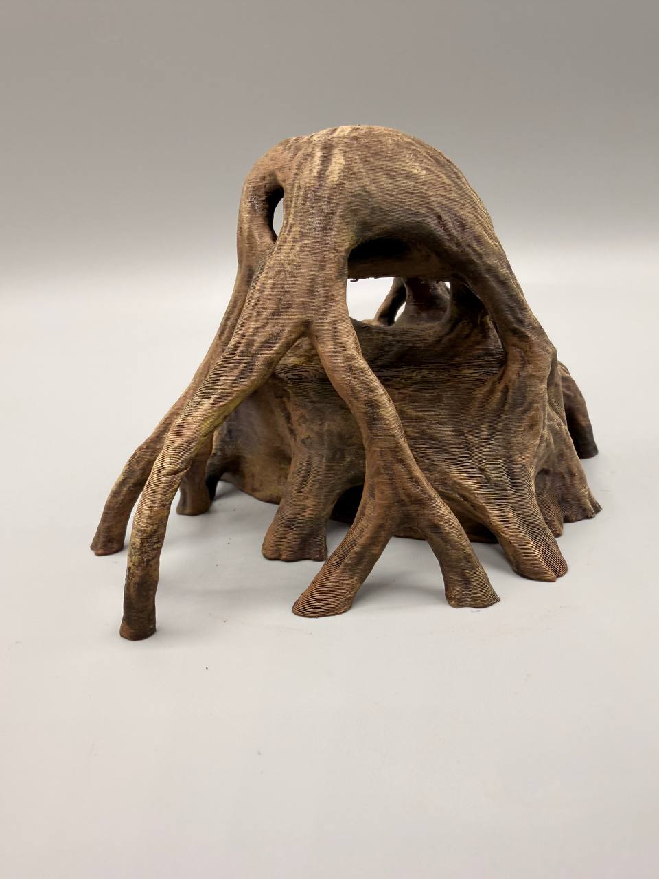 Wide Mangrove Root — licensed source view 5; supplied unpainted in chosen filament colour