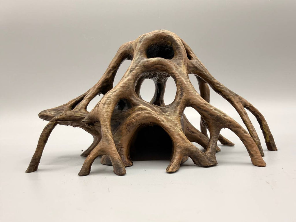 Wide Mangrove Root — licensed source view 6; supplied unpainted in chosen filament colour