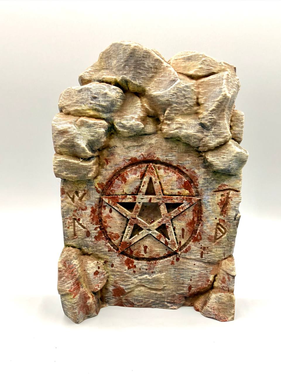 Witch 3D Backplate | Pentagram Stone Background Secondary image
