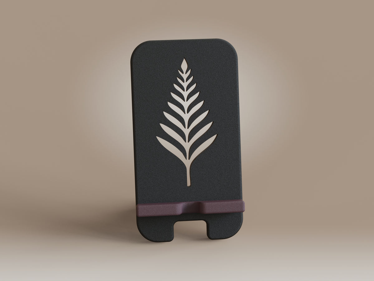 Zen phone-holder collection by Ikigaiform — PLA in your chosen finish and colour