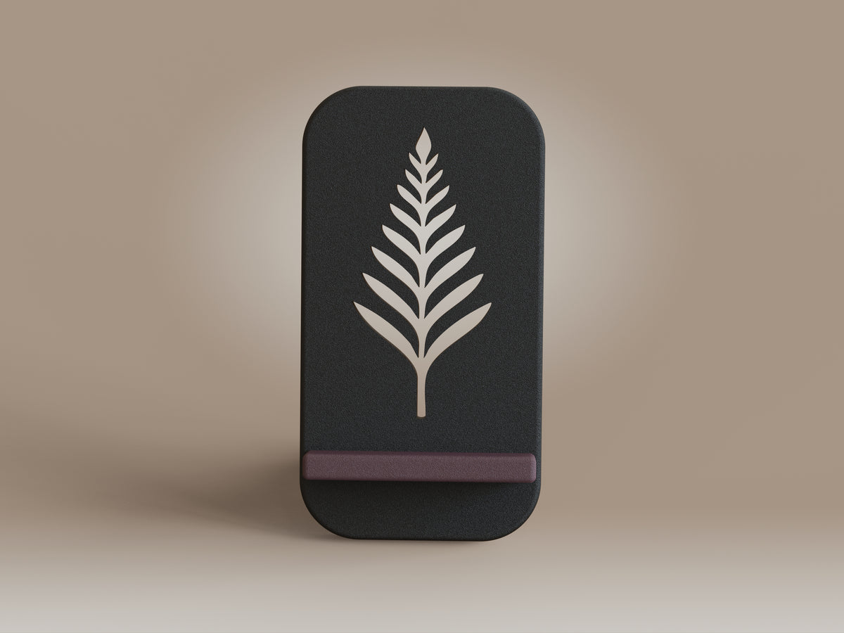 Zen phone-holder collection by Ikigaiform — PLA in your chosen finish and colour