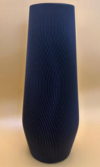 ZenFlow Sculptural Vase, 3D printed in PLA, view 8 of 9
