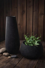 ZenFlow Sculptural Vase, 3D printed in PLA, view 6 of 9