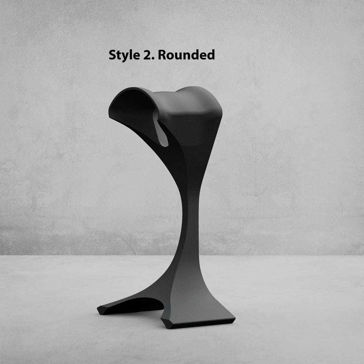 ZenFlow Headphone Stand, 3D printed in PLA, view 5 of 10