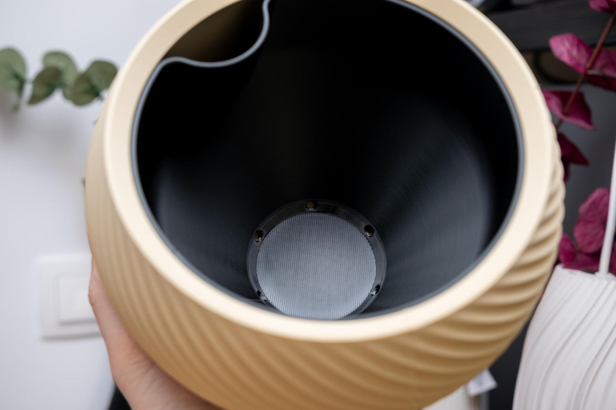 Sfera Self-Watering Planter, Collection 1, 3D printed in PLA, view 5 of 12