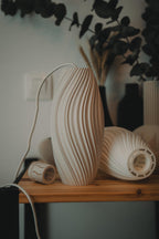 Flow Pendant Lampshade for IKEA STRÅLA, 3D printed in PLA, view 6 of 10