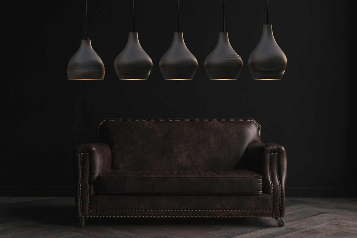 Wabi-Sabi Pendant Lampshade for IKEA, 3D printed in PLA, view 4 of 14