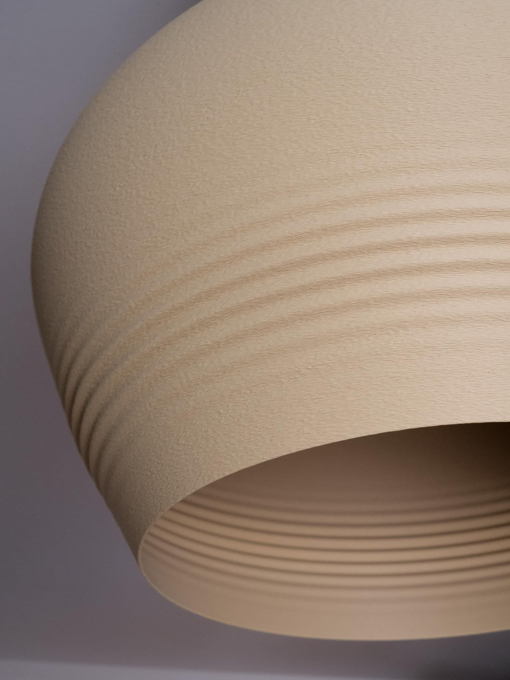 Wabi-Sabi Pendant Lampshade for IKEA, 3D printed in PLA, view 12 of 14