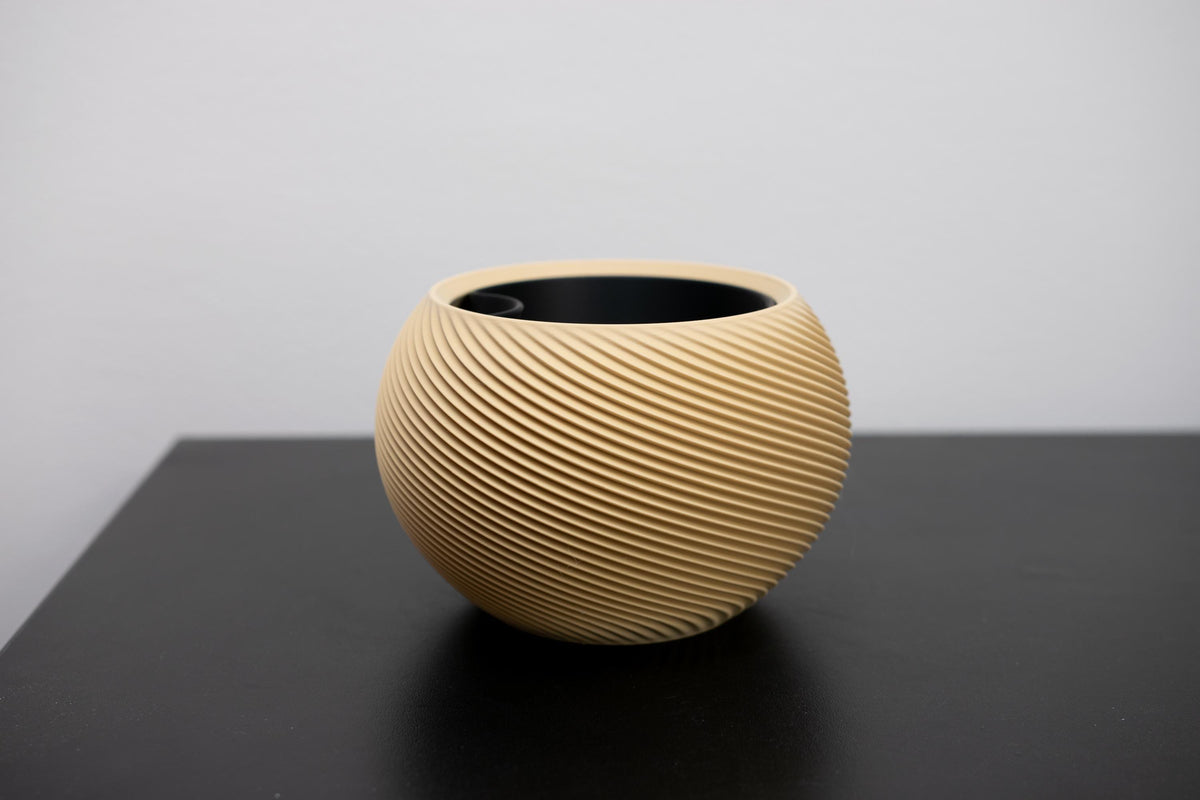 Sfera Self-Watering Planter, Collection 2, 3D printed in PLA, view 4 of 11