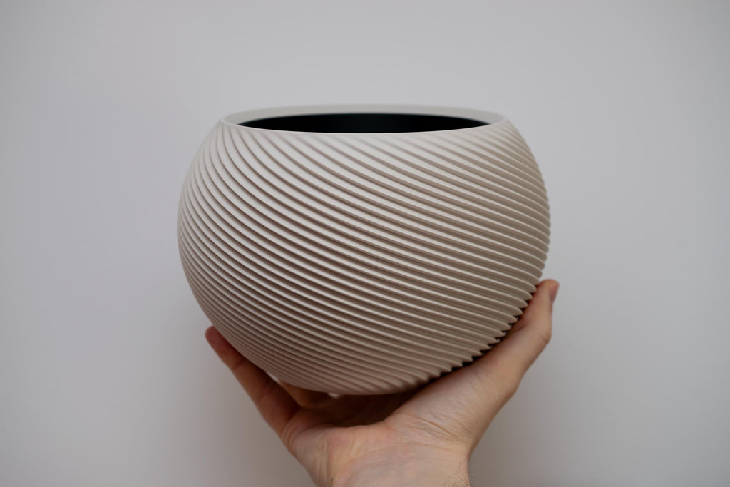 Sfera Self-Watering Planter, Collection 2, 3D printed in PLA, view 10 of 11