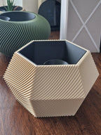 Geometric Self-Watering Planter Set, 3D printed in PLA, view 7 of 14