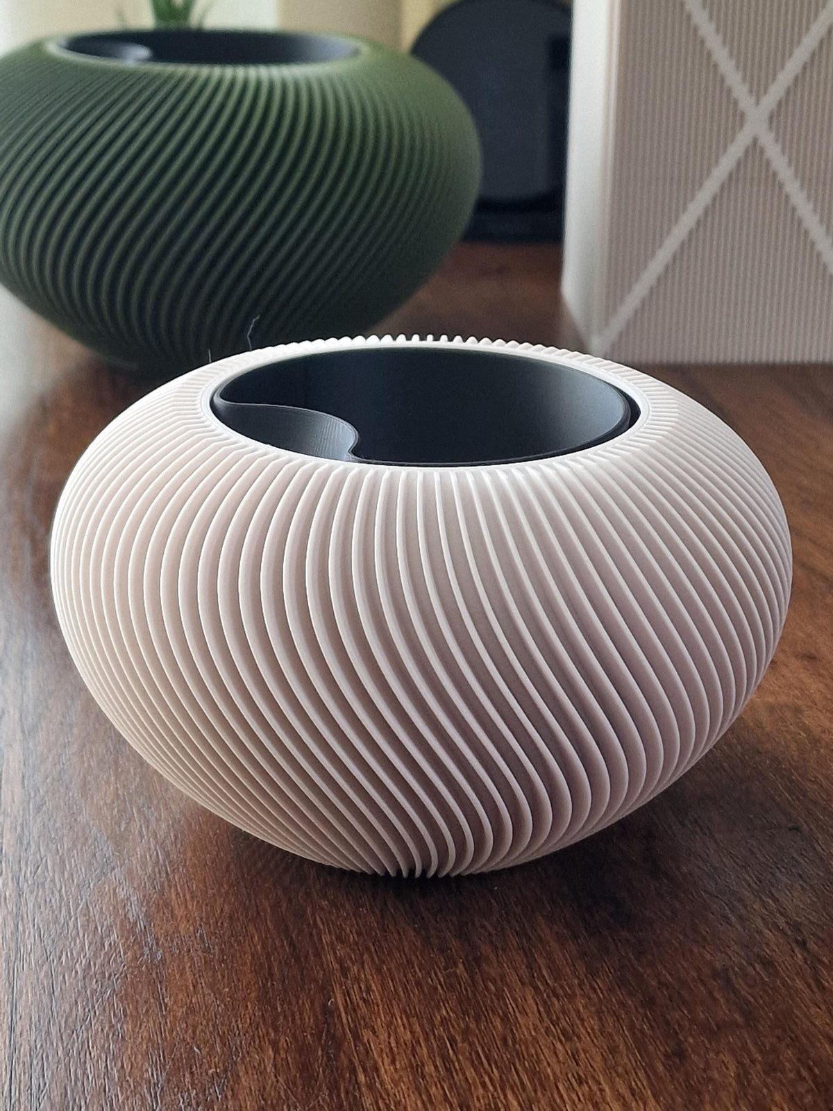 Geometric Self-Watering Planter Set, 3D printed in PLA, view 9 of 14