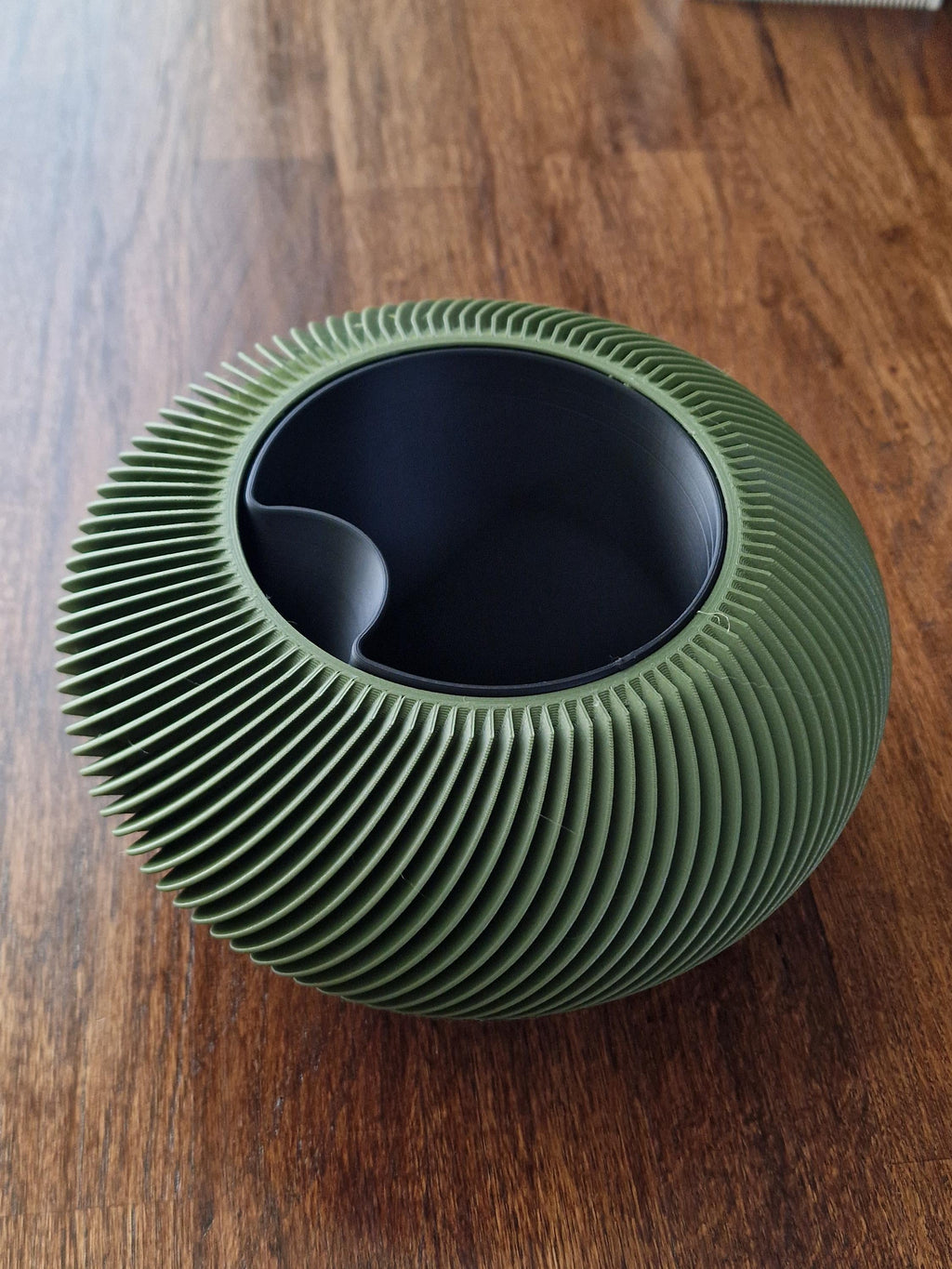 Geometric Self-Watering Planter Set, 3D printed in PLA, view 12 of 14