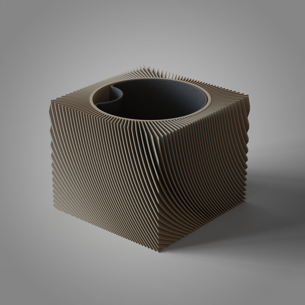 Mori Series Self-Watering Planters, 3D printed in PLA, view 7 of 15