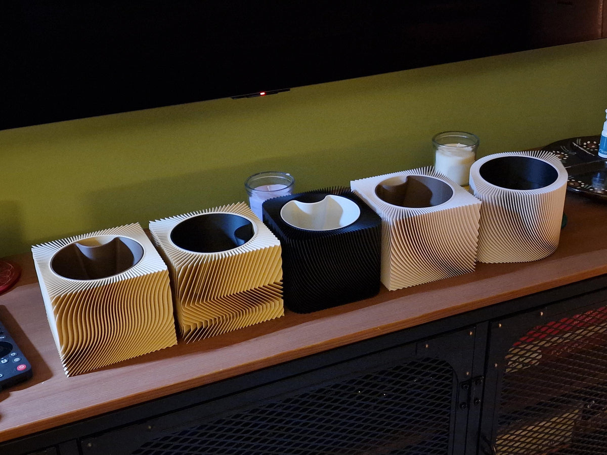 Mori Series Self-Watering Planters, 3D printed in PLA, view 4 of 15