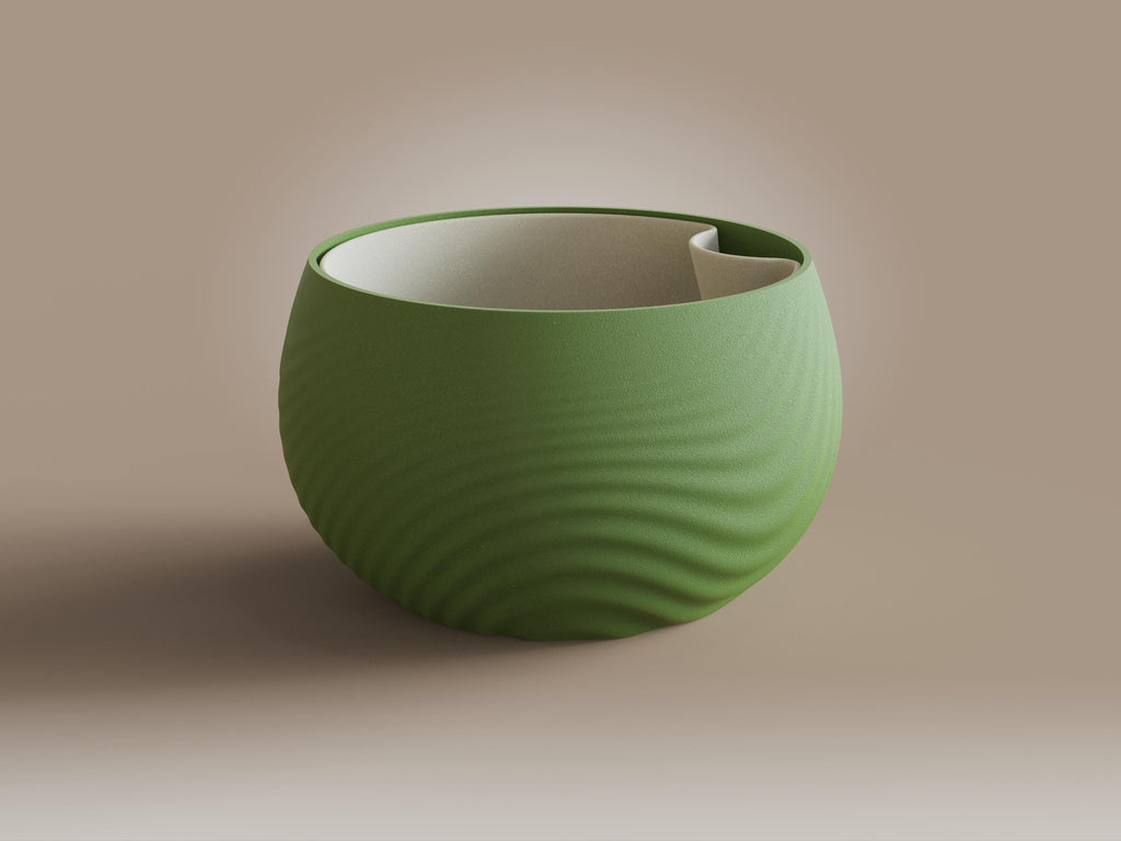 Stillwater Self-Watering Planter, 3D printed in PLA, view 7 of 13